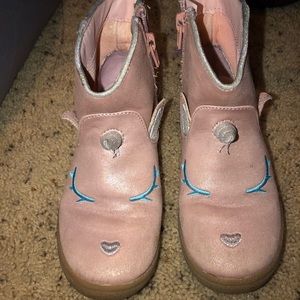 Cat&Jack unicorn boots size 13